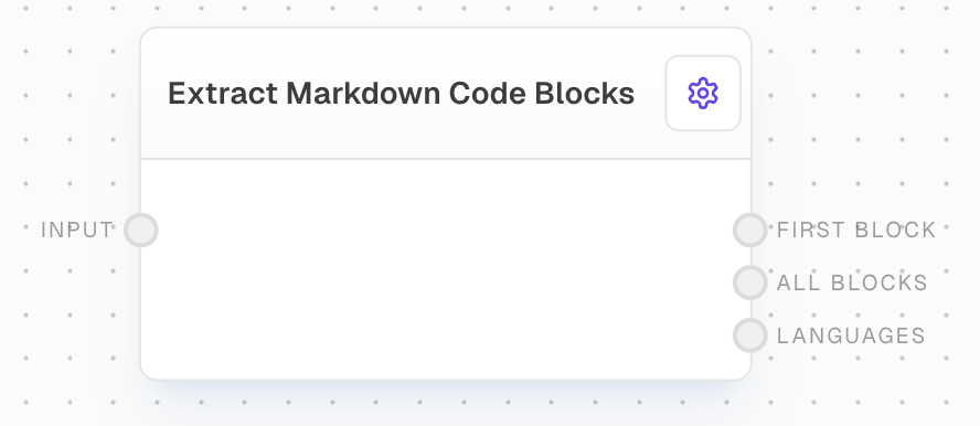 Extract Markdown Code Screenshot