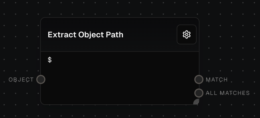 Extract Object Path Block Screenshot