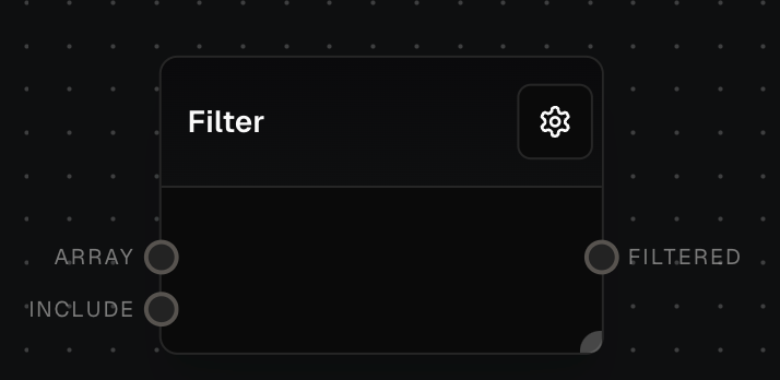 Filter Block Screenshot