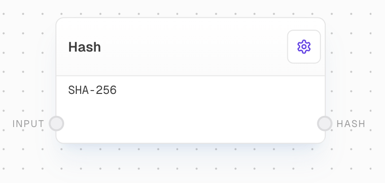 Hash Block Screenshot