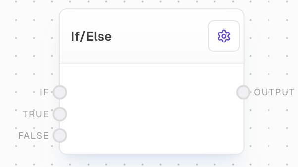 If/Else Block Screenshot