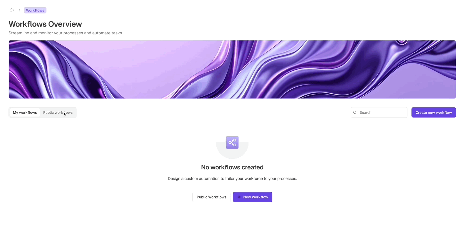 Workflow Overview (Light Mode)