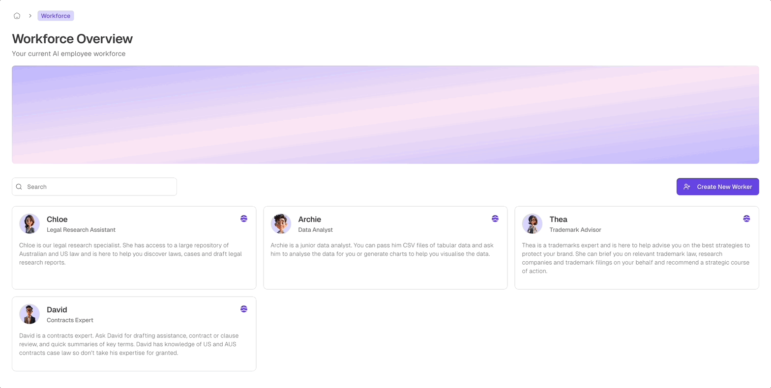 Workforce Overview (Light Mode)