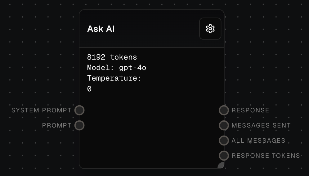 Ask AI Screenshot (Dark Mode)