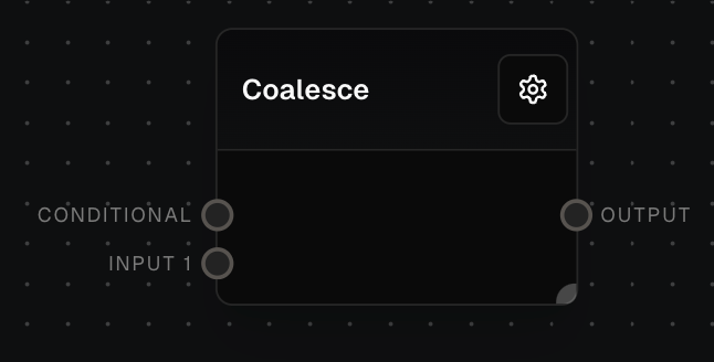 Coalesce Block Screenshot