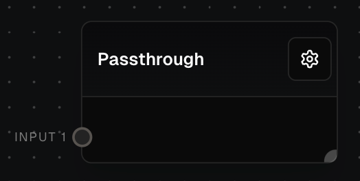 Passthrough Block Screenshot