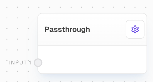 Passthrough Block Screenshot