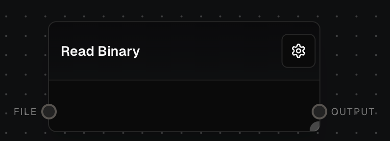 Read Binary Block Screenshot