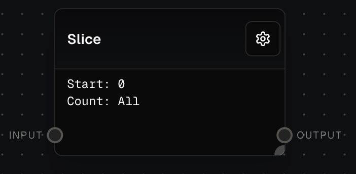 Slice Block Screenshot