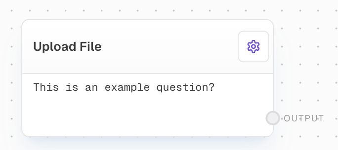Upload File Block Screenshot