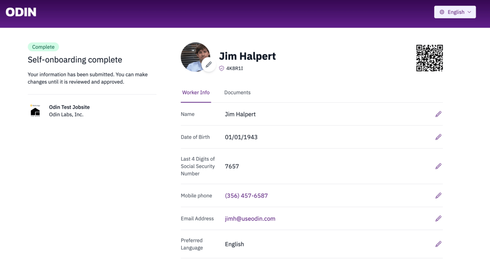 Self-onboarding complete