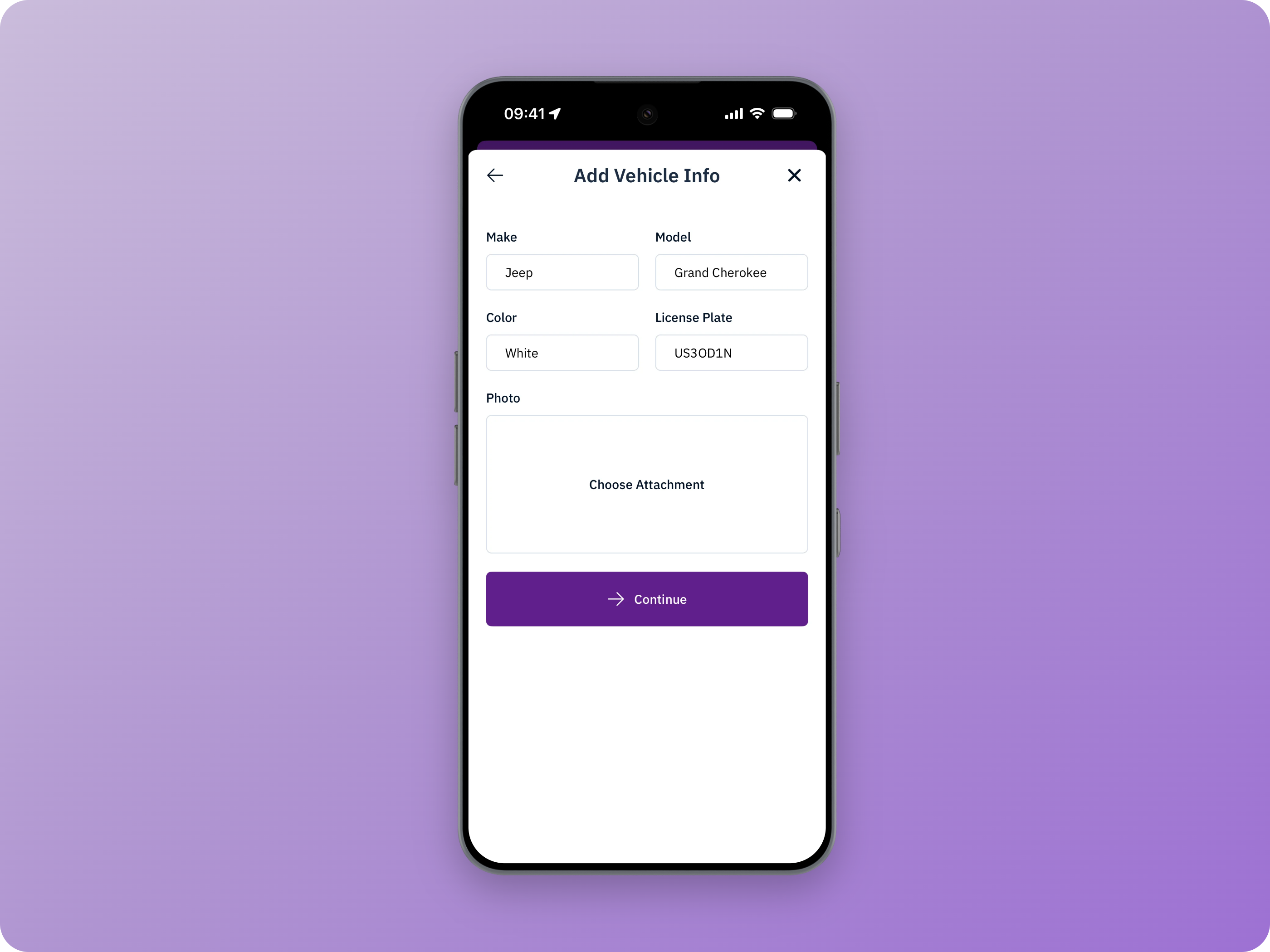 Capture vehicle information