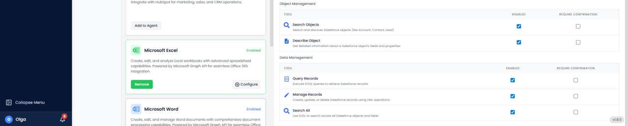 Salesforce Object Management and Data Management tools