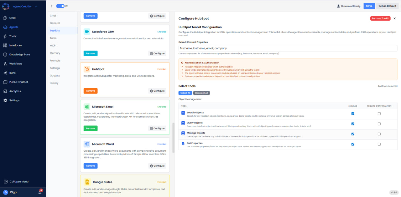 HubSpot - Odin AI Docs