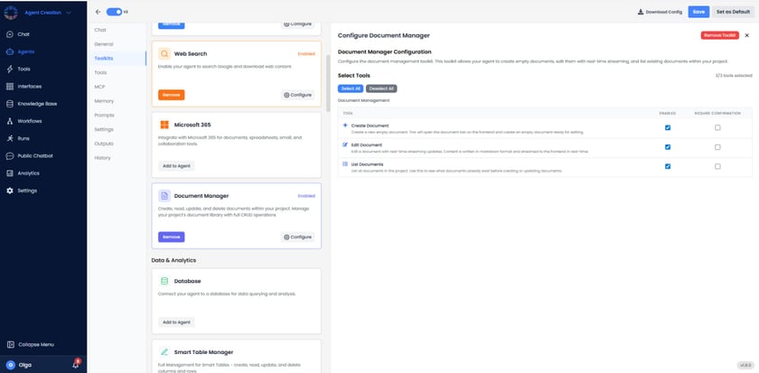 Document Manager Toolkit - Odin AI Docs