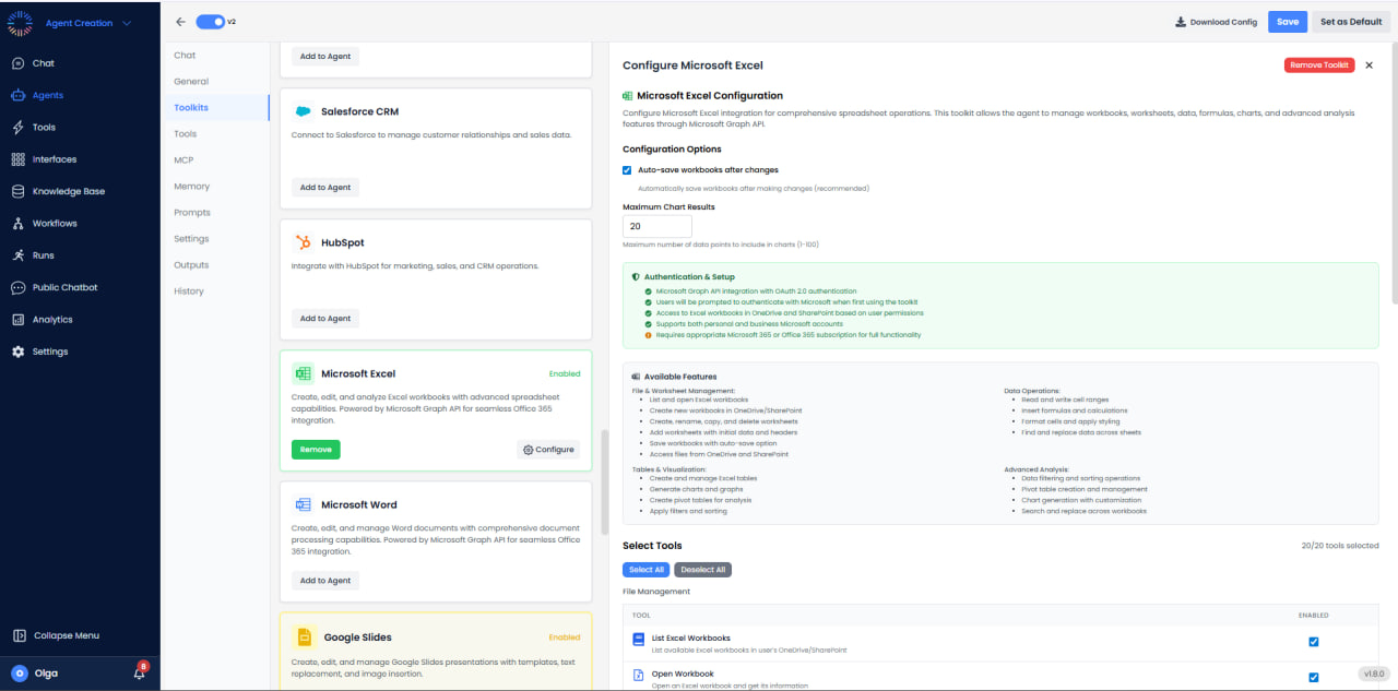 Microsoft Excel - Odin AI Docs