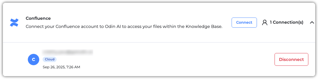 Confluence - Odin AI Docs