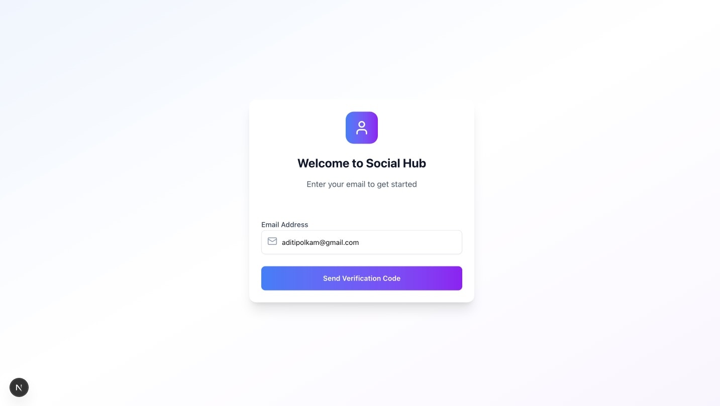 Email input
