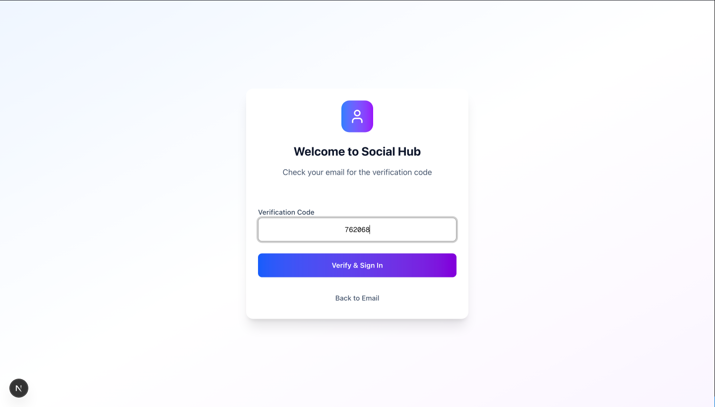 Email Verify Code