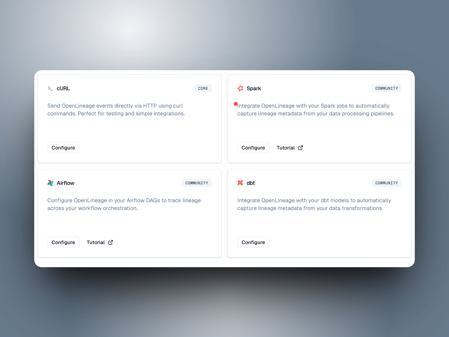 Integrations Light