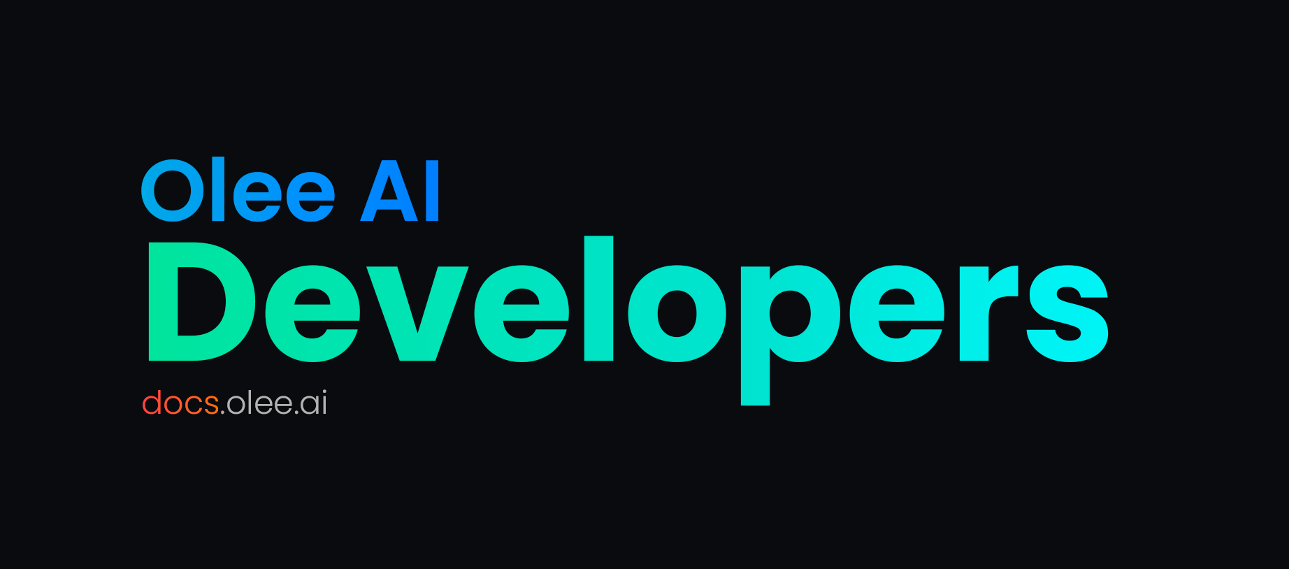 Olee AI API Docs - Docs