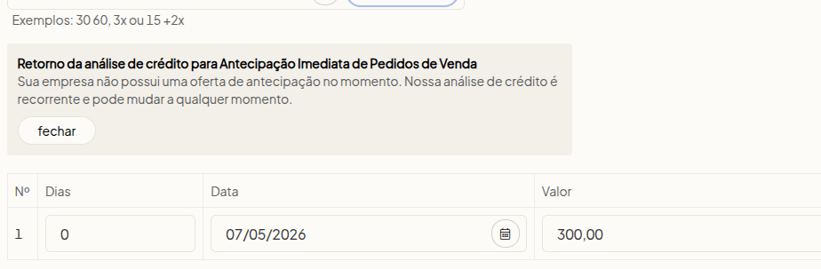 Banner quando a indicação está desqualificada