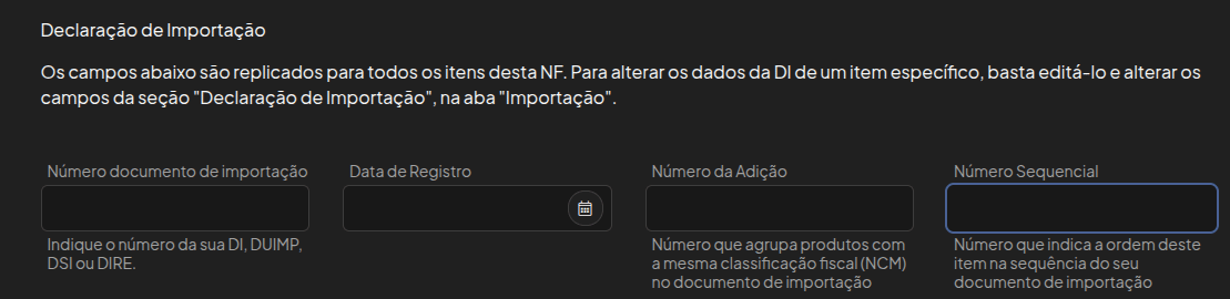 Campo Número Sequencial com limite de 5 caracteres