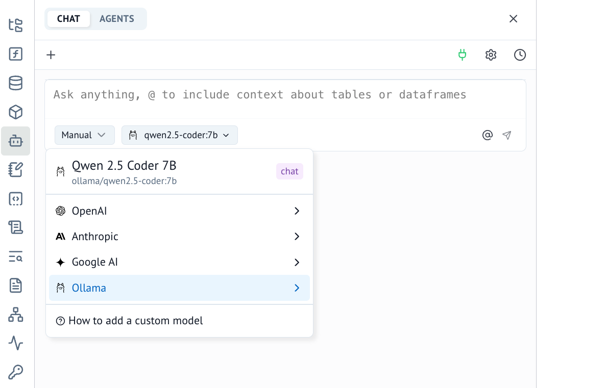 Configure code completion
