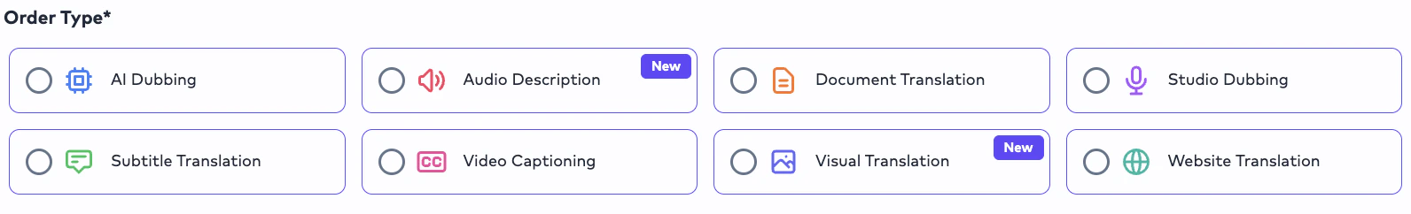 Order Type