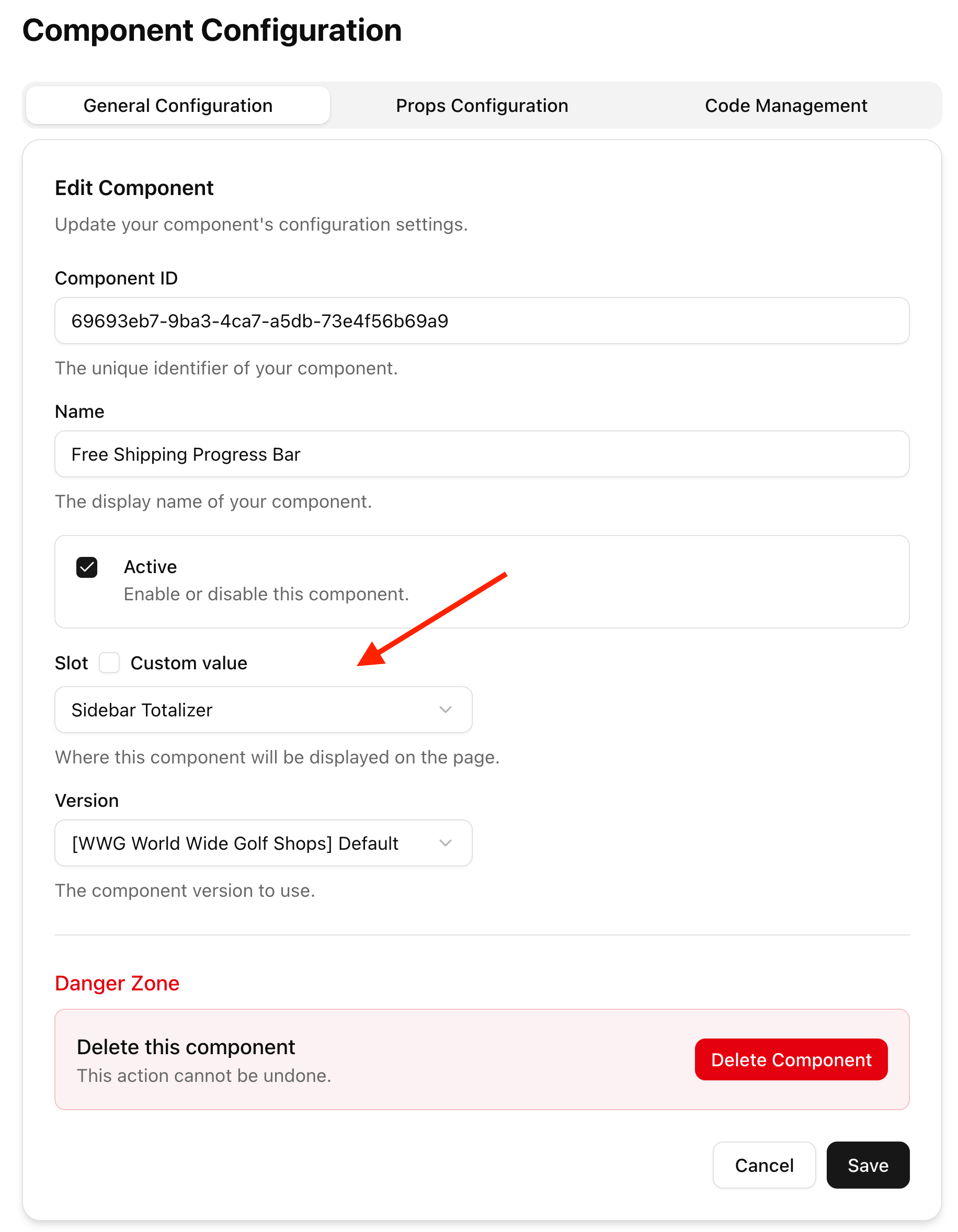 Free Shipping Progress Bar Slot Pn