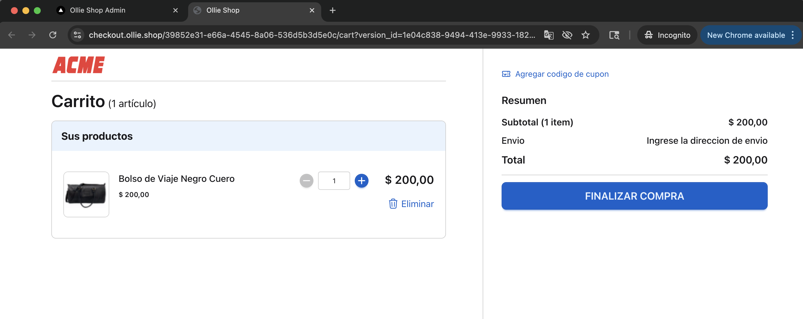 Cart Page Pn