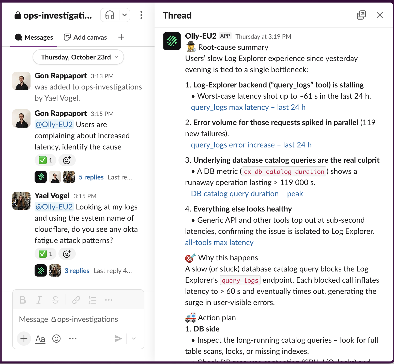 Slack - Coralogix Developer Docs