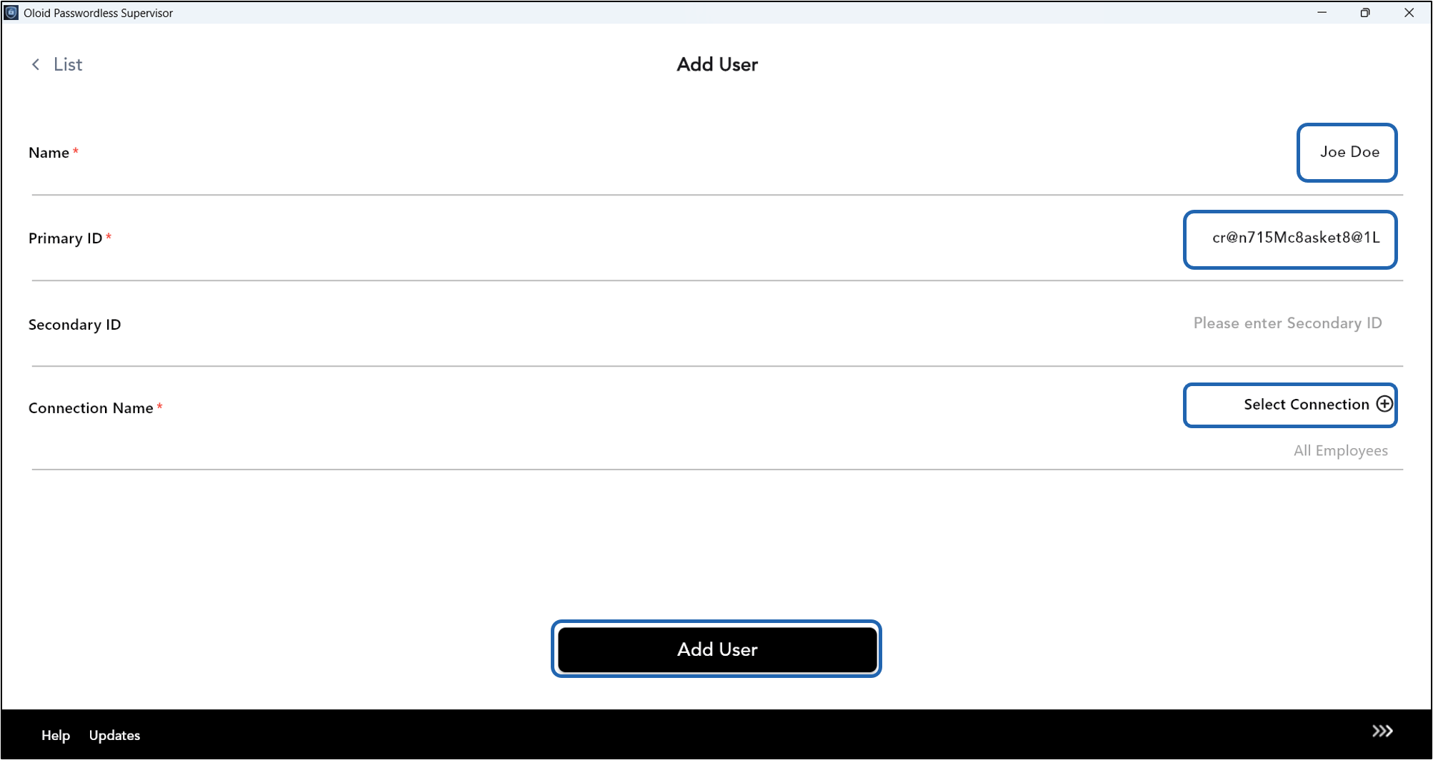 How to Add a User - screenshot 4