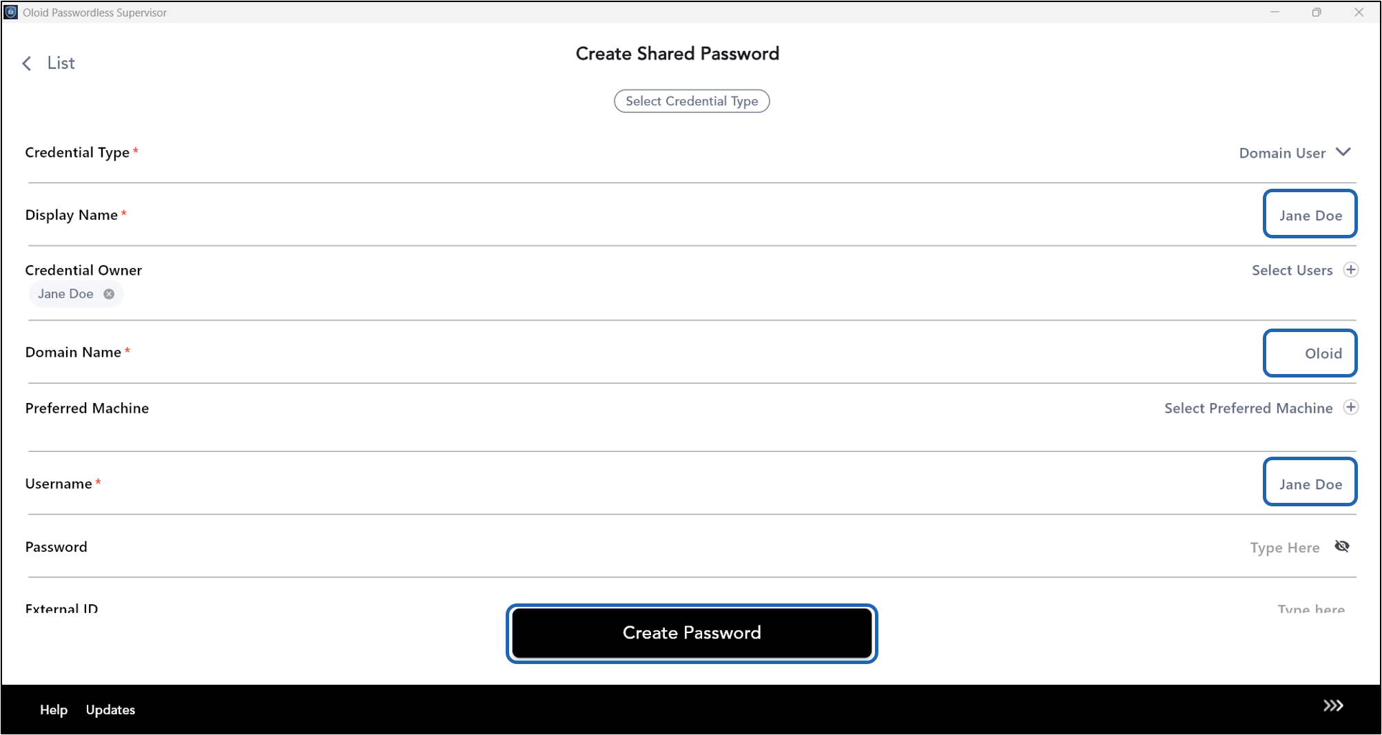 How to create Shared Password using the... - screenshot 4