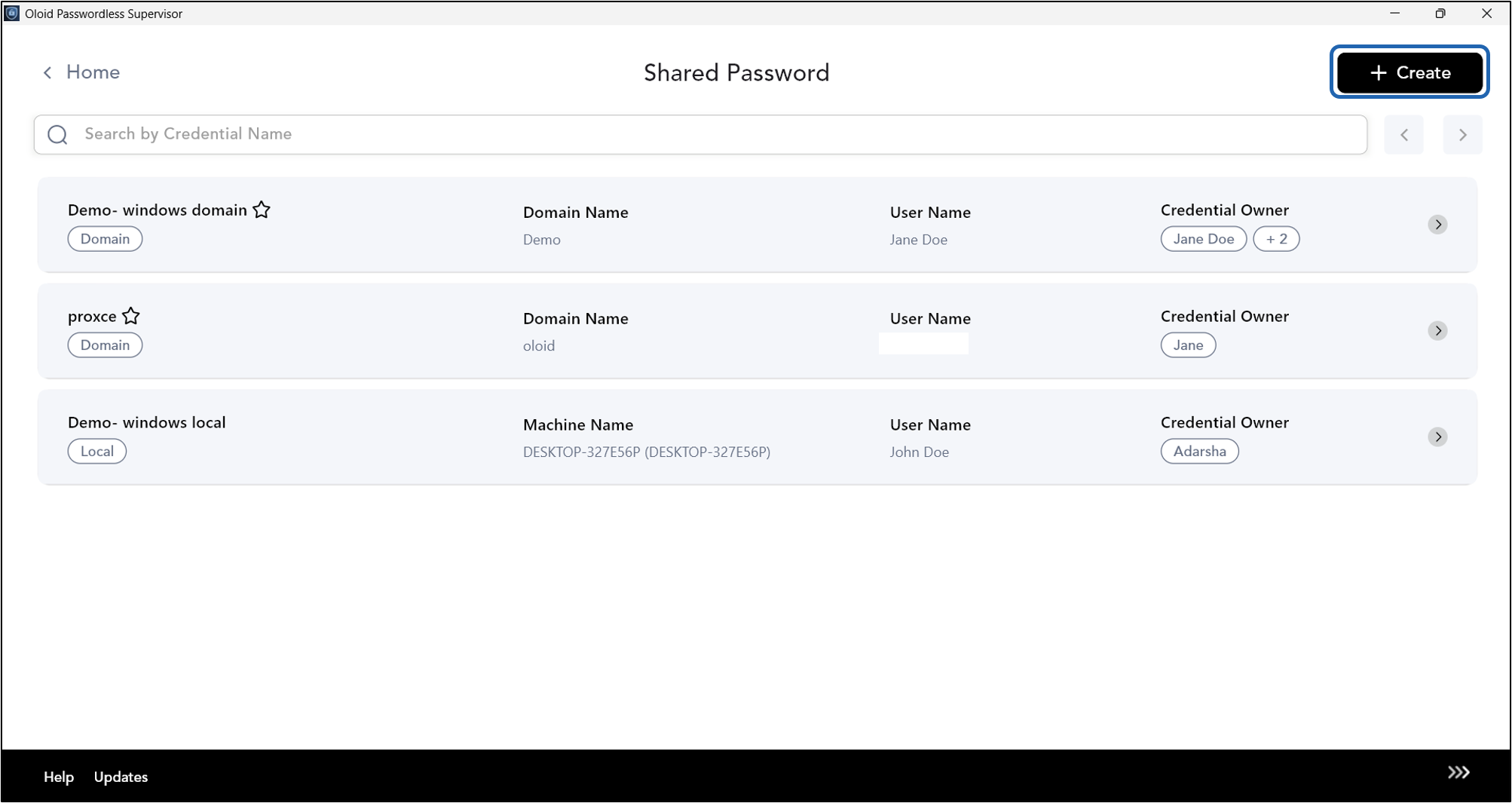 How to create Shared Password using the... - screenshot 3