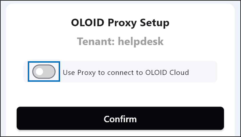 How to enable Oloid Proxy to connect... - screenshot 5