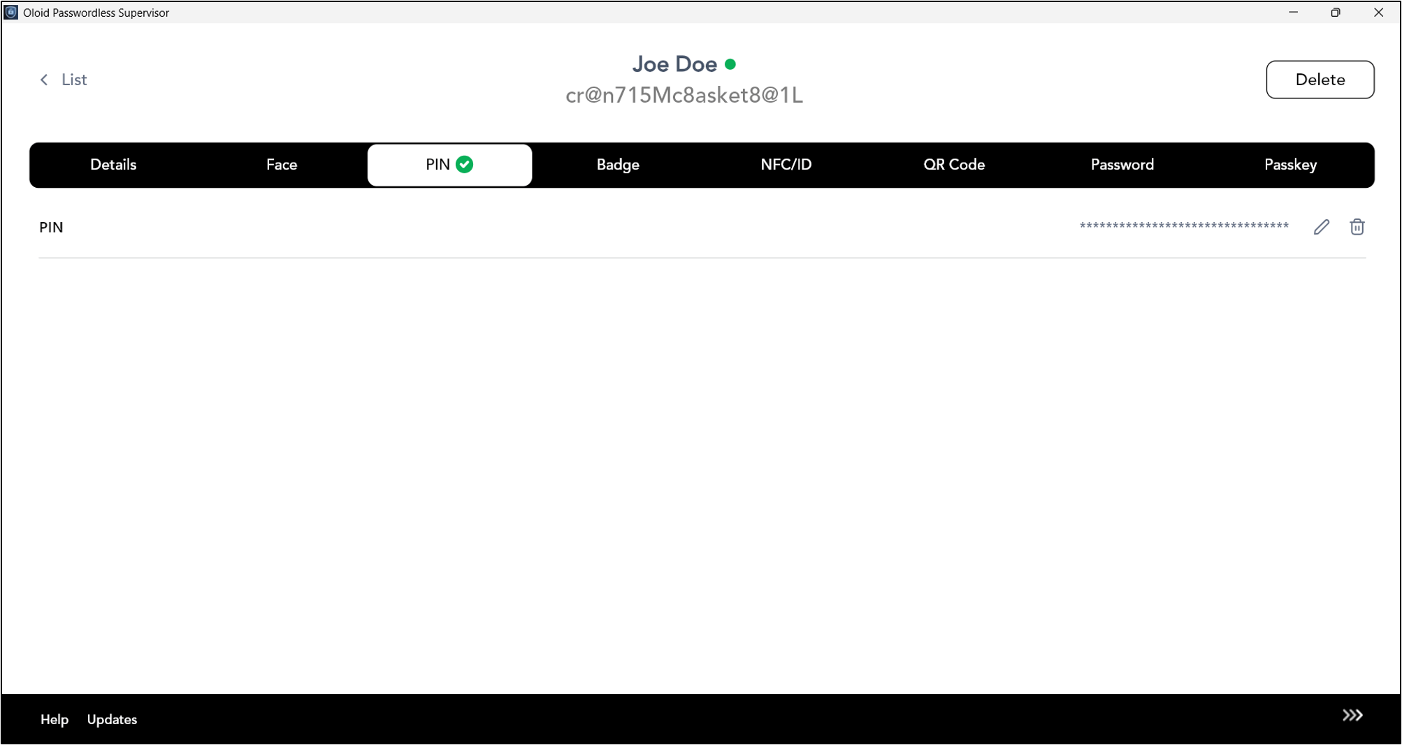 How to Create PIN for User - screenshot 6