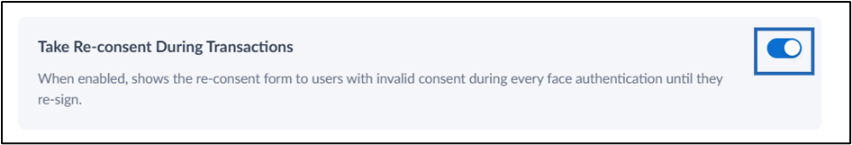 How to Enable Take Re-consent During... - screenshot 4