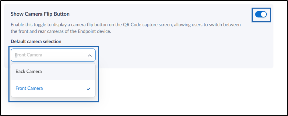 How to Enable Show Camera Flip Button... - screenshot 4