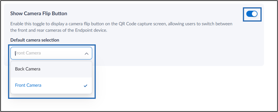 How to Enable Show Camera Flip Button... - screenshot 4
