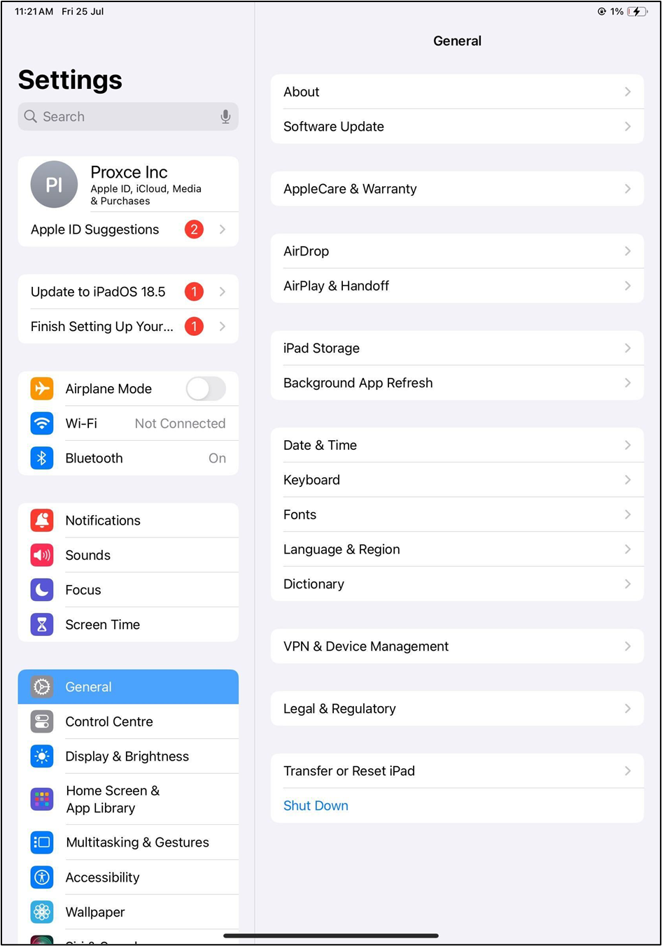 How to update Location for Oloid Connect - screenshot 1