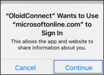 First Time Login Using Microsoft SSO - screenshot 7