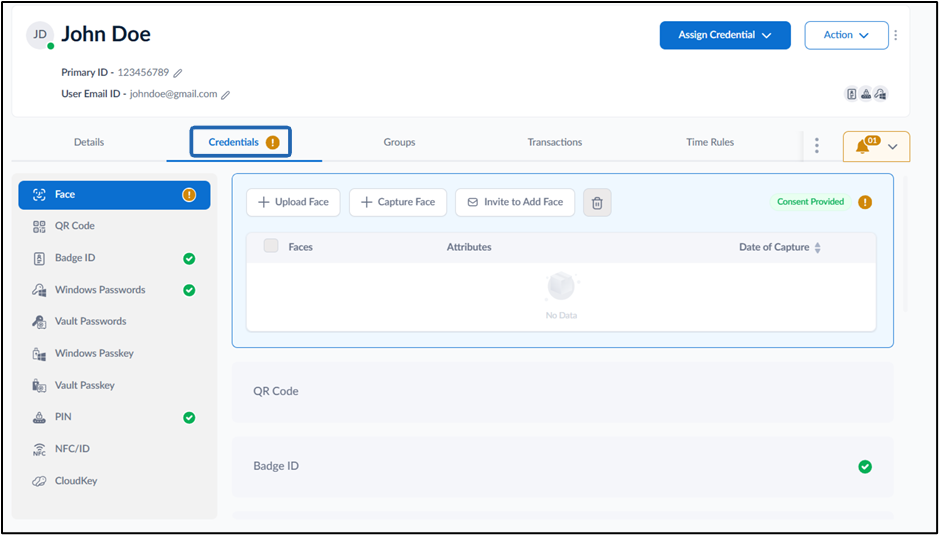How to Configure user details - screenshot 5