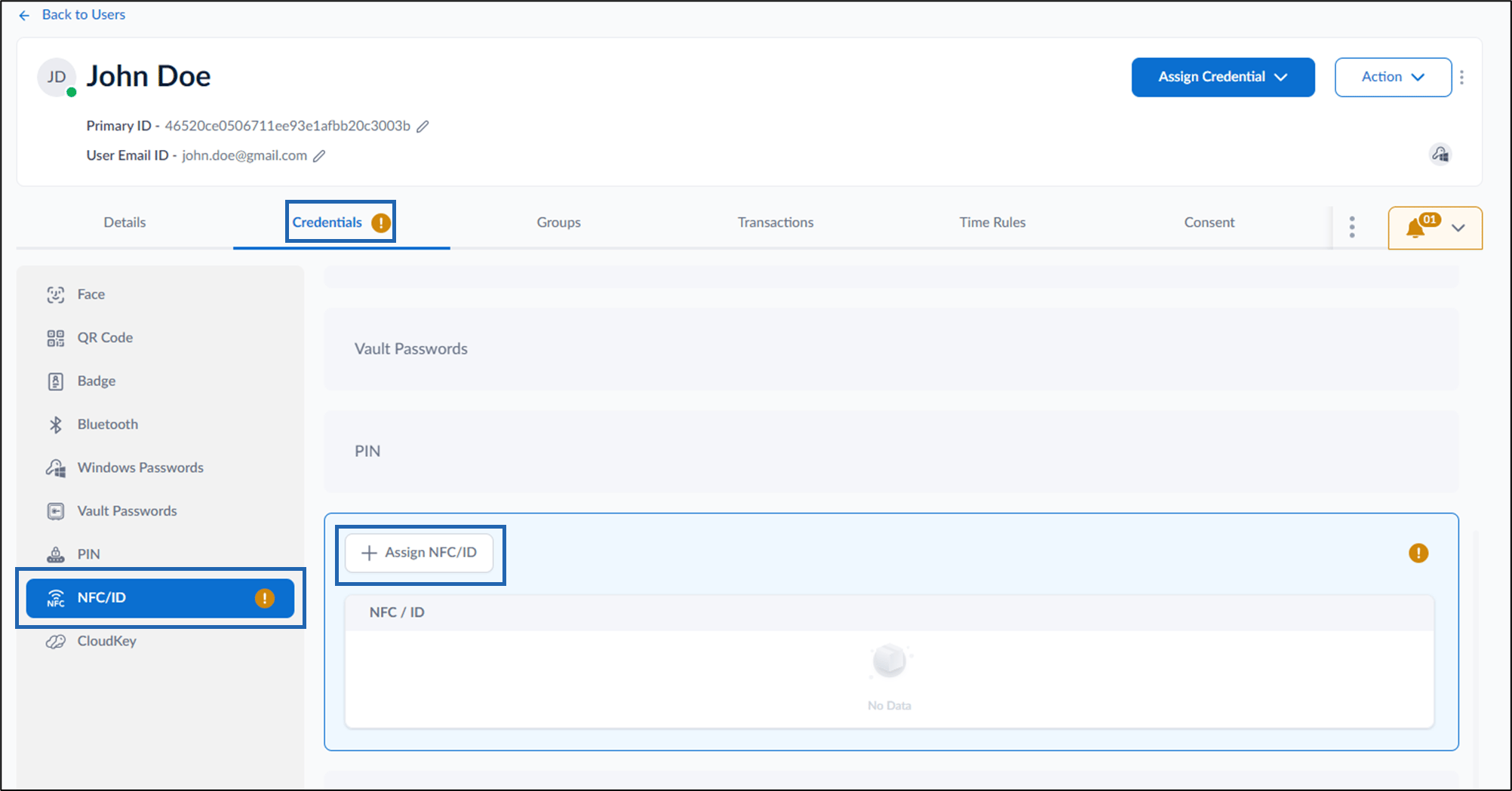 How to Configure user details - screenshot 14