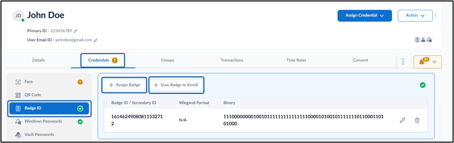 How to Configure user details - screenshot 8