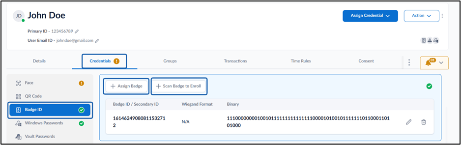 How to Configure user details - screenshot 8