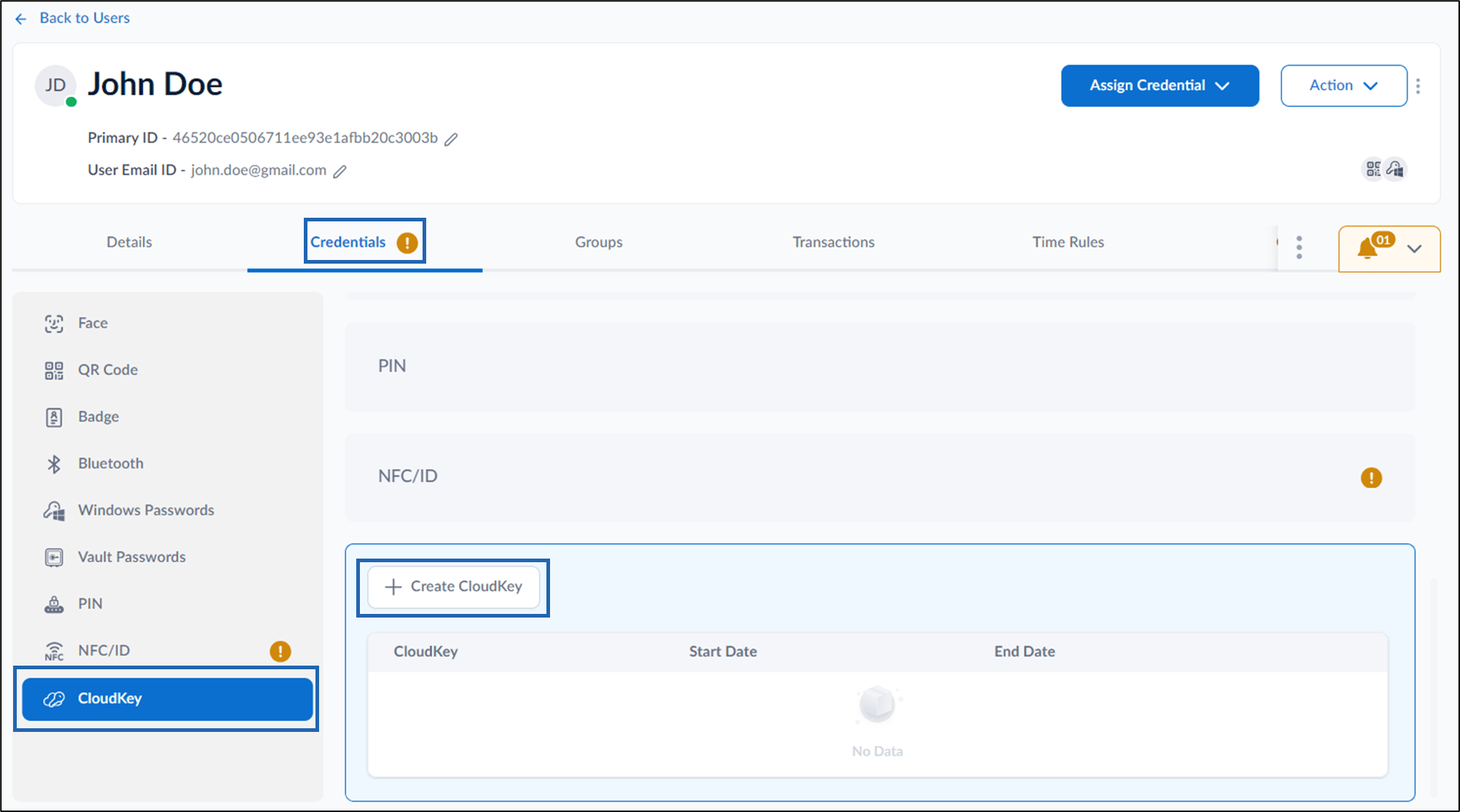 How to Configure user details - screenshot 15