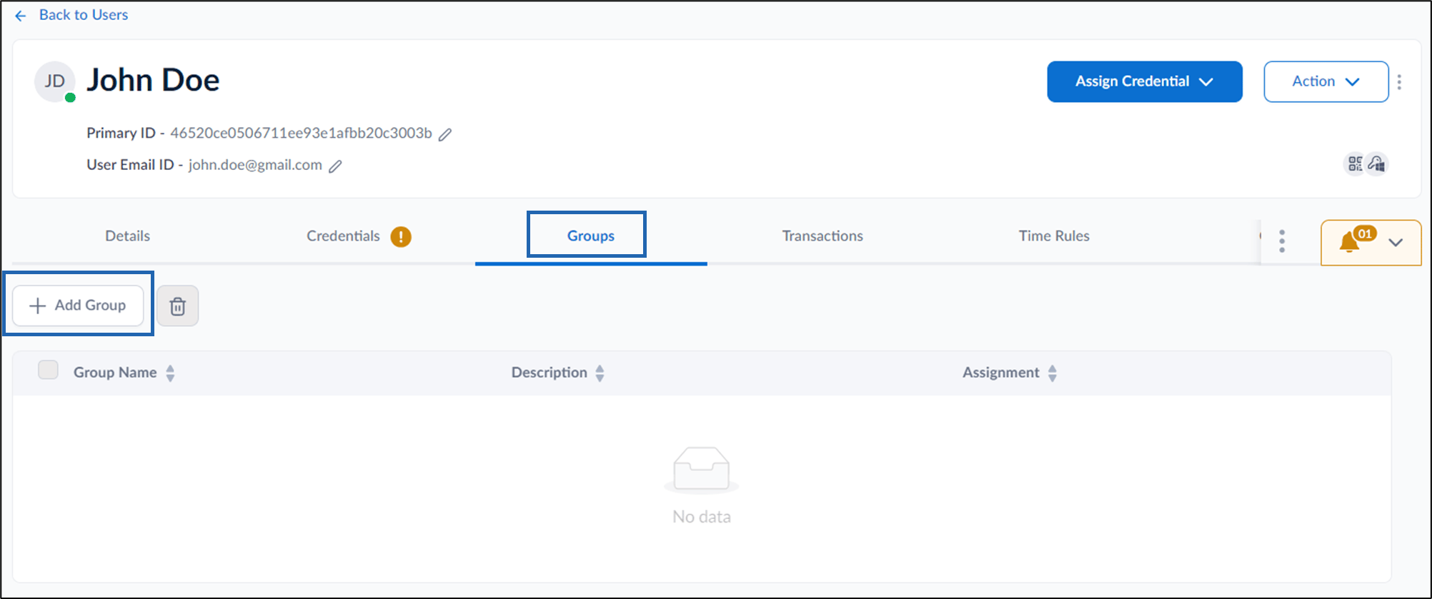 How to Configure user details - screenshot 16