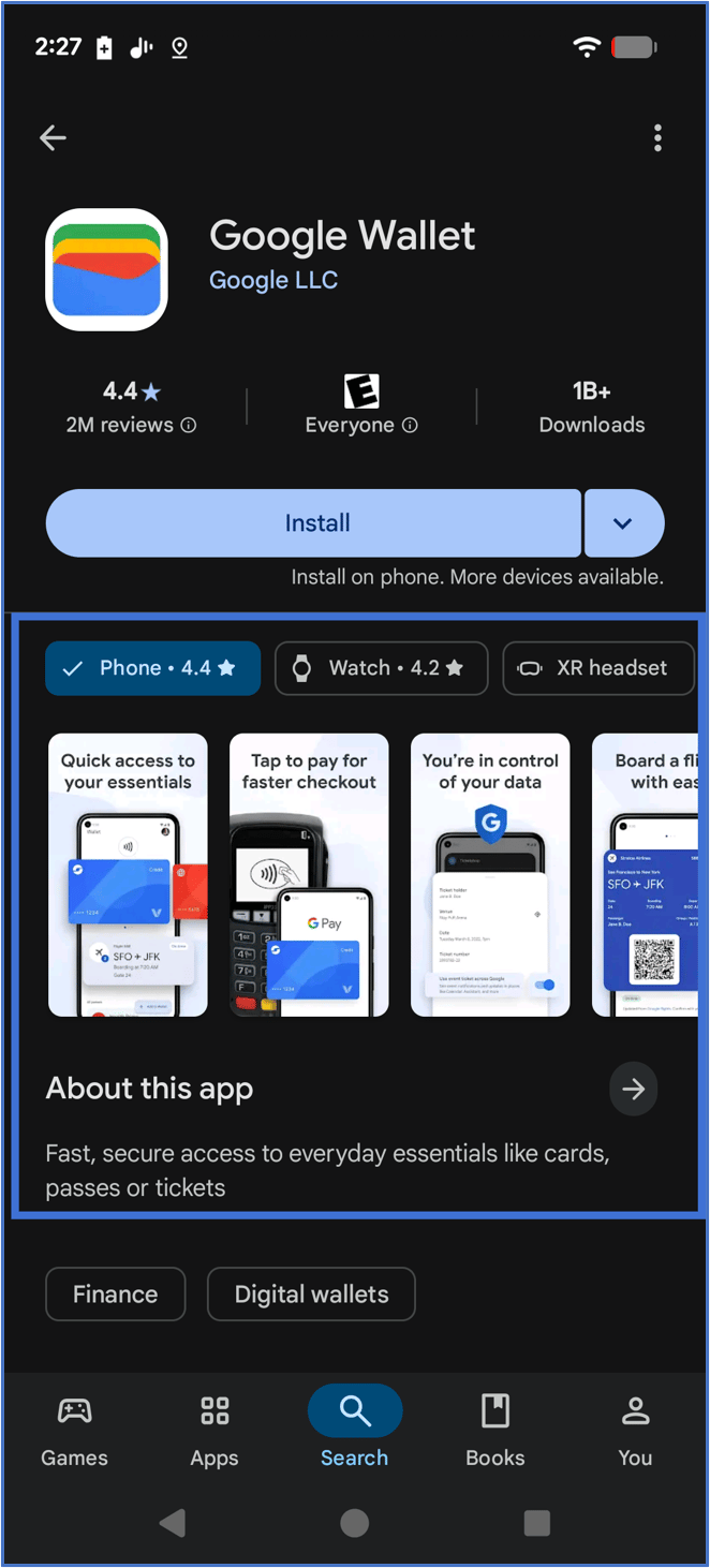How to Download Google Wallet - screenshot 5