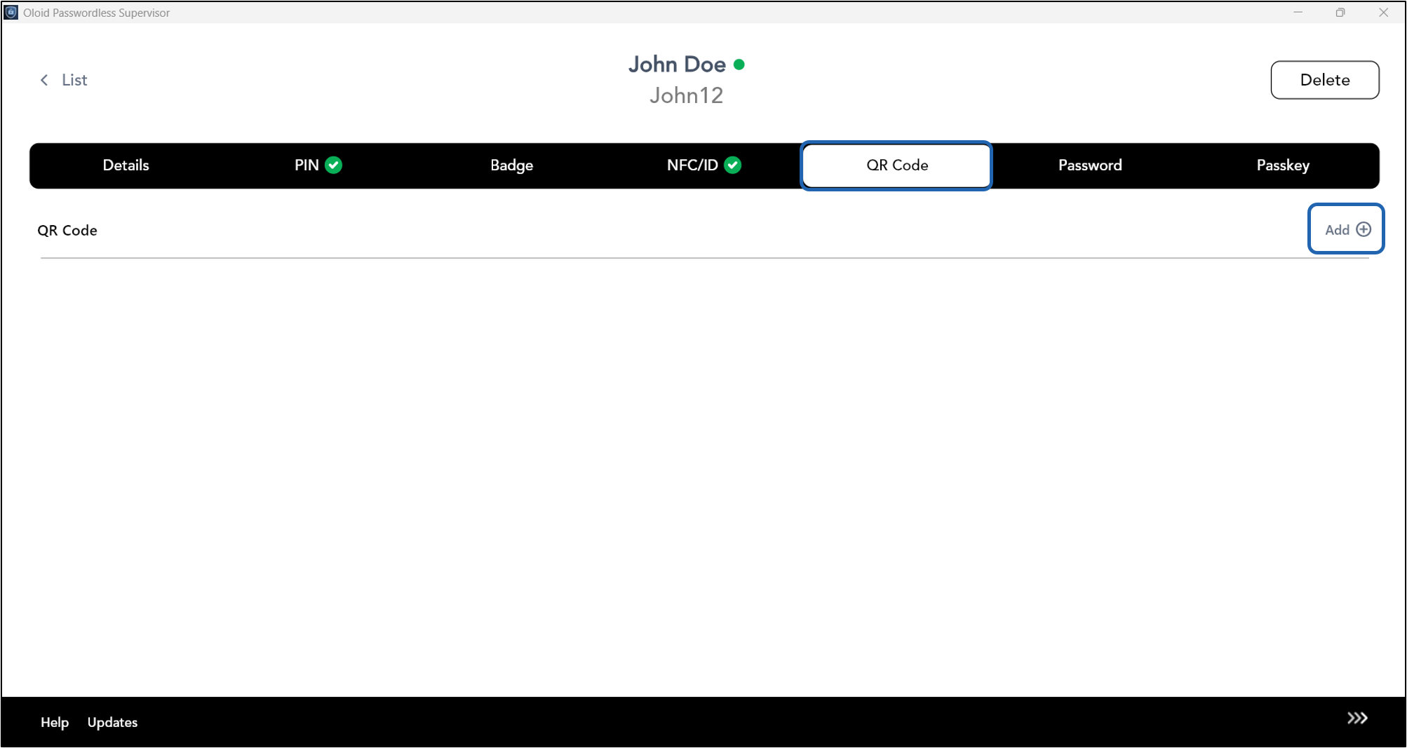 How to Add QR Code using Supervisor App - screenshot 3